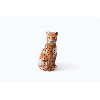 Статуетка леопард кераміка
