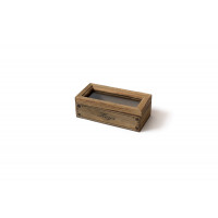 Скринька дерев'яна зі склом